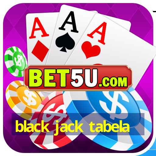 black jack tabela